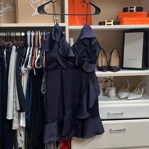 Dark purple NBD dress